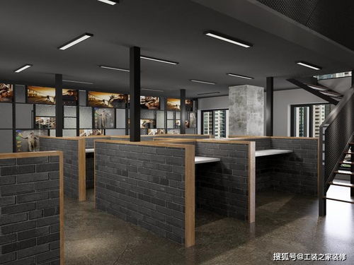 咸阳文化传媒公司办公室装修效果图：创意与功能兼具的现代办公空间